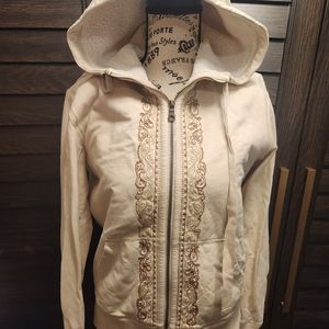 Eddie Bauer Medium Creme Jacket